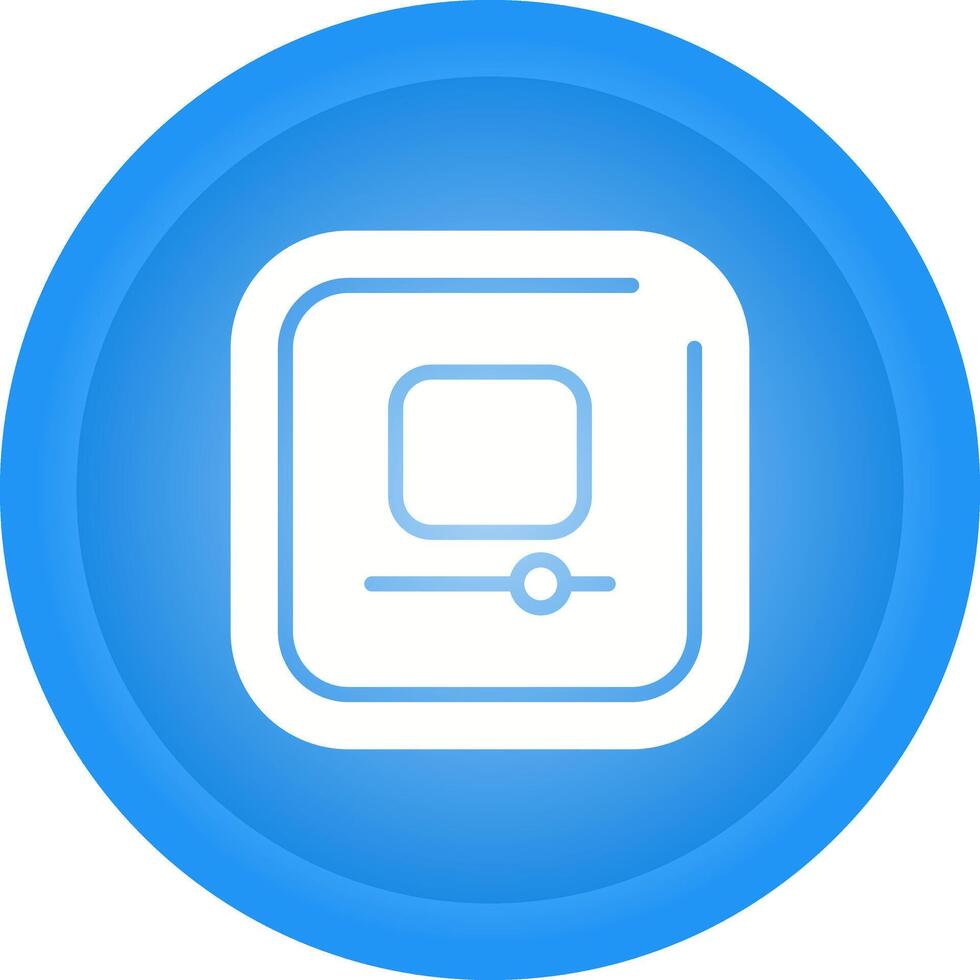 Video Stop Square Vector Icon