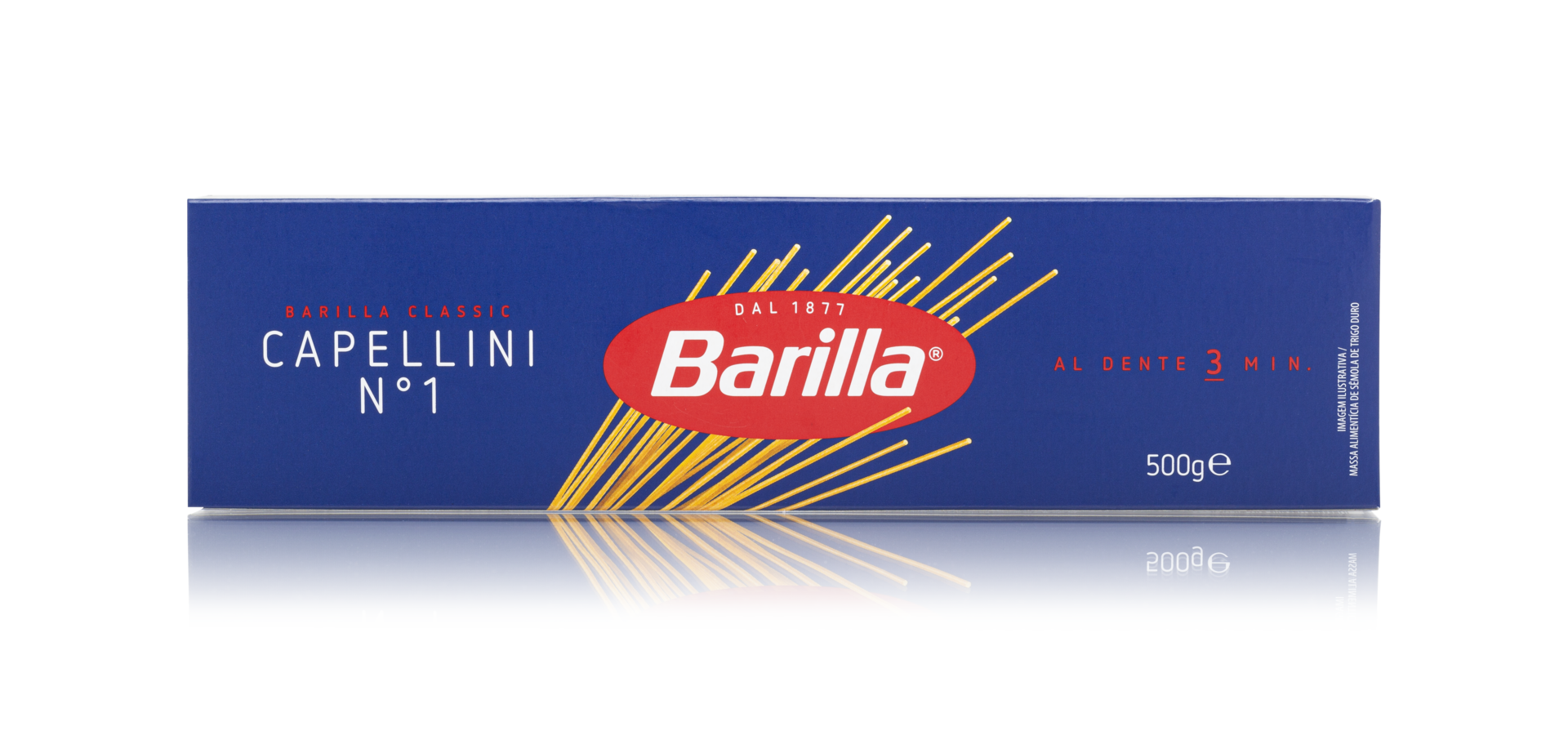 barilla capellini num 1 italiano pasta su trasparente sfondo png