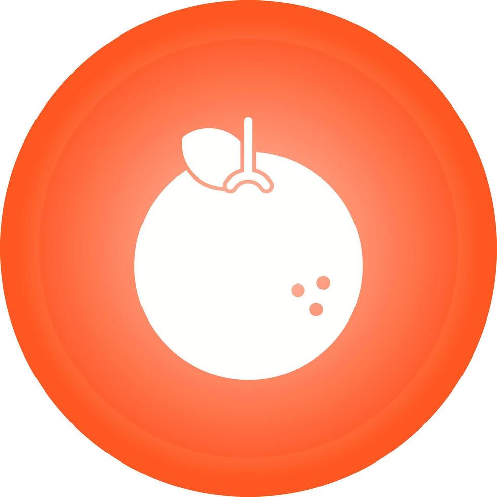 icono de vector naranja