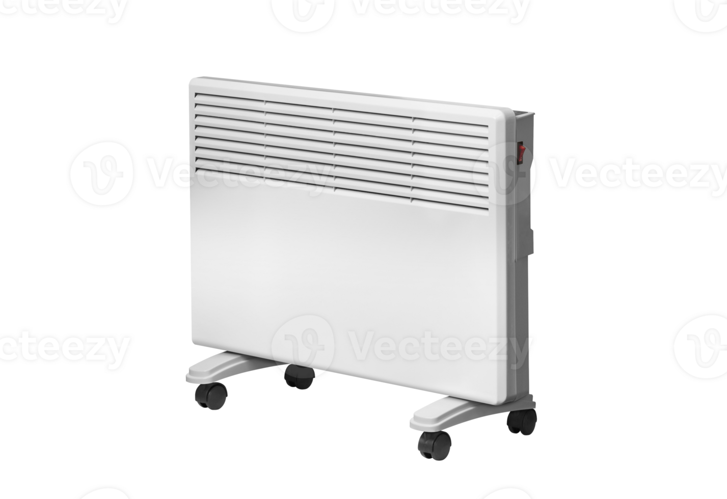 Radiator. Home electric heater battery isolated on a transparent background png