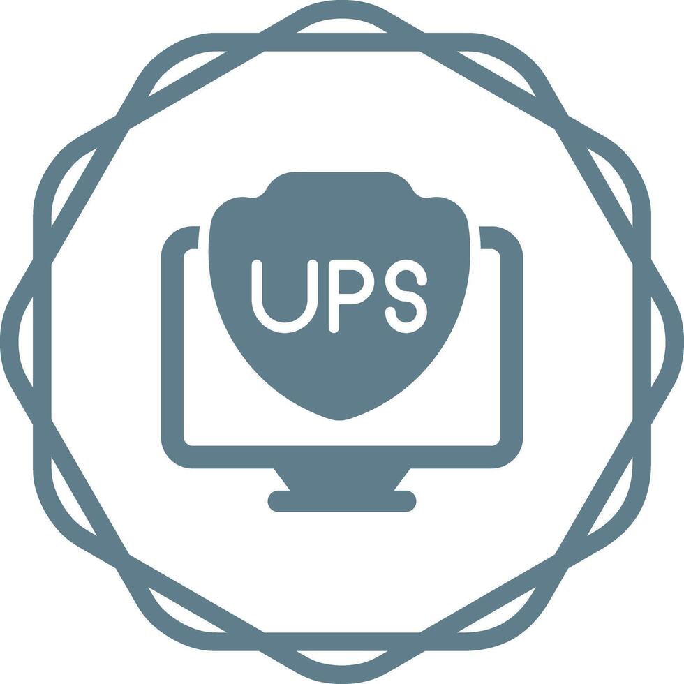 UPS Vector Icon