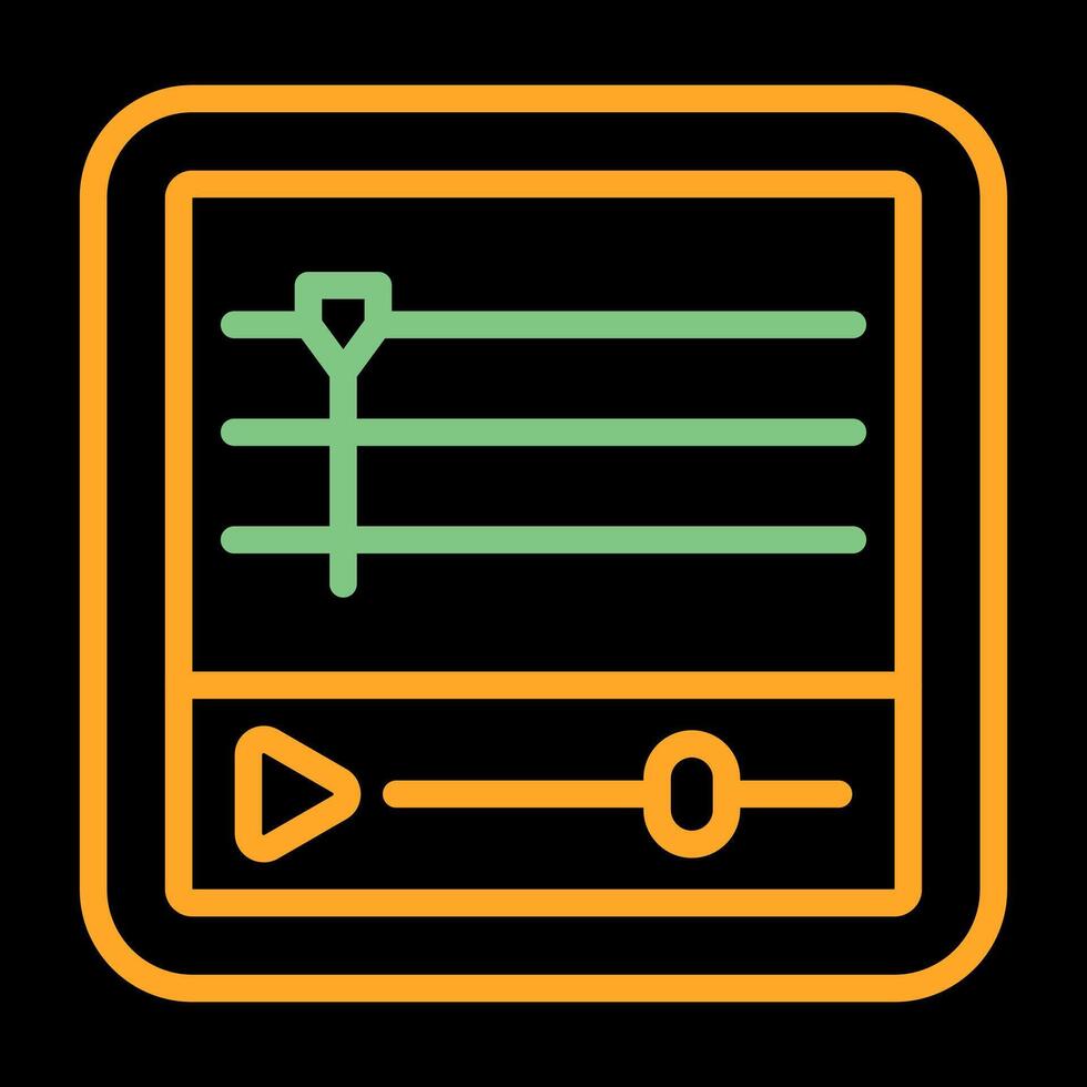 Timeline Vector Icon