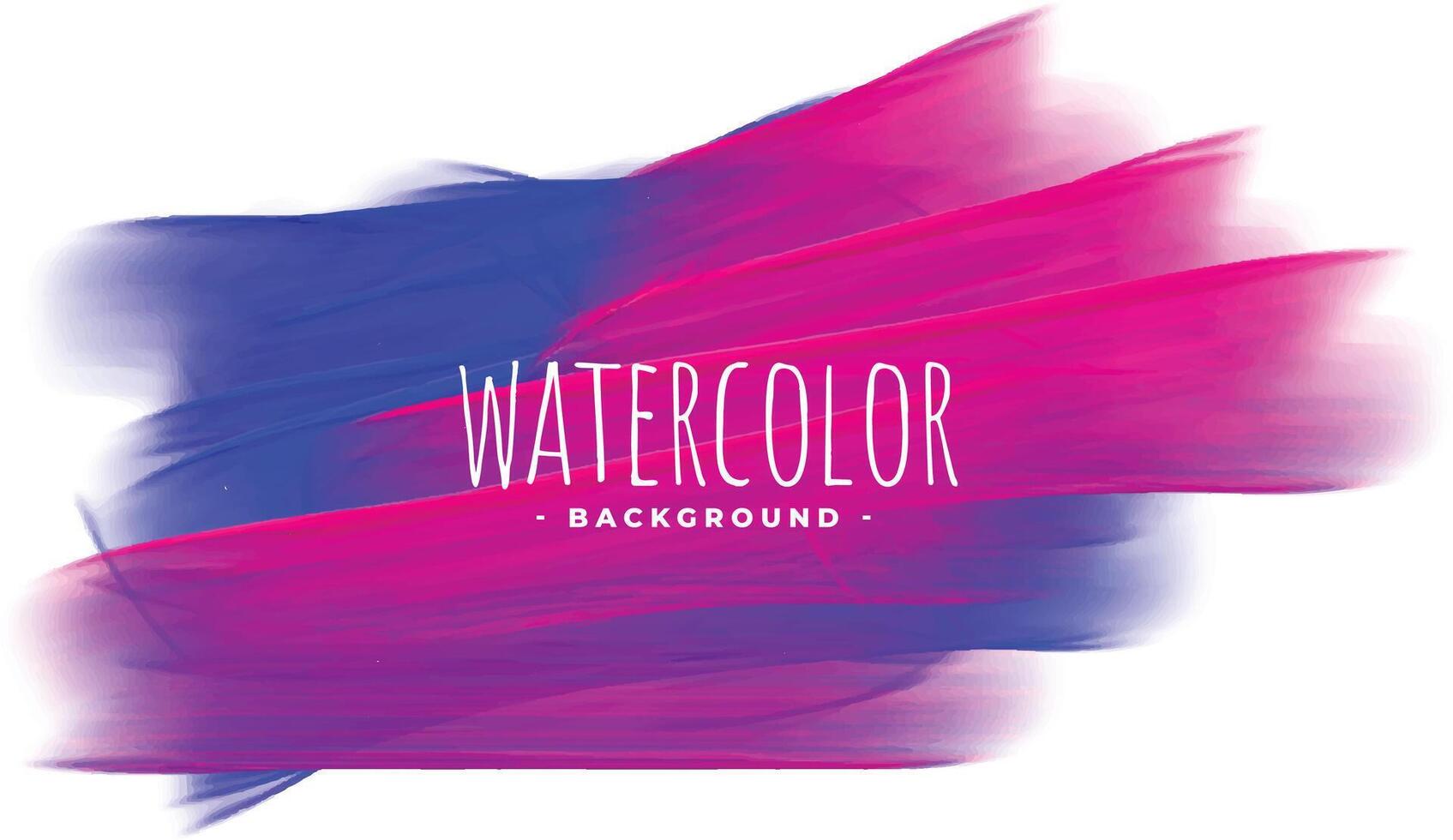 pink and blue watercolor abstract texture background vector