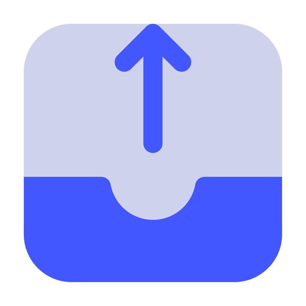 Outbox Icon for web, app, uiux, infographic, etc vector