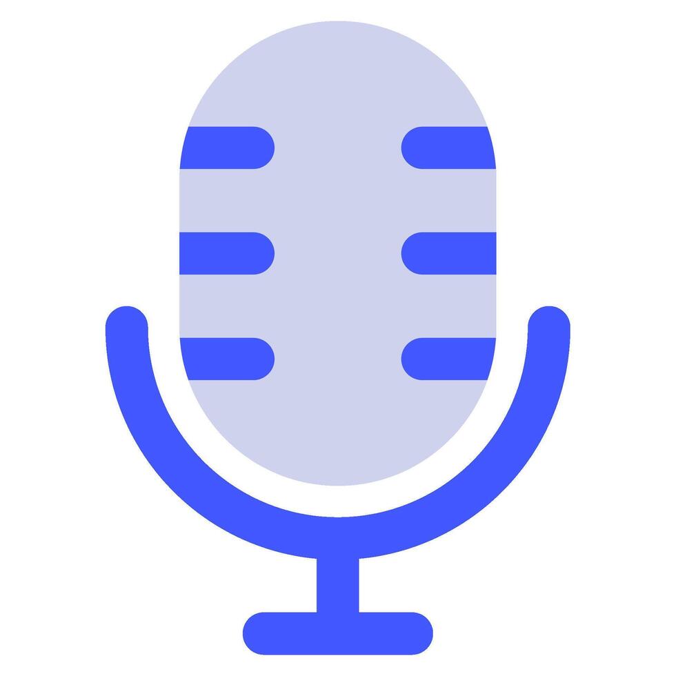 Podcast Icon for web, app, uiux, infographic, etc vector