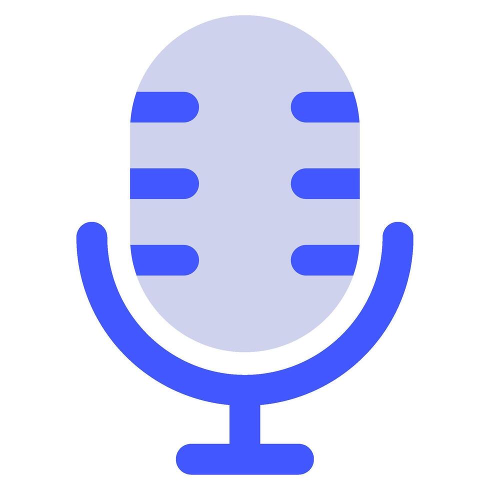 Podcast Icon for web, app, uiux, infographic, etc vector