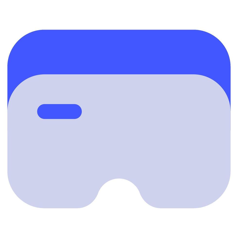 virtual realidad icono para web, aplicación, uiux, infografía, etc vector
