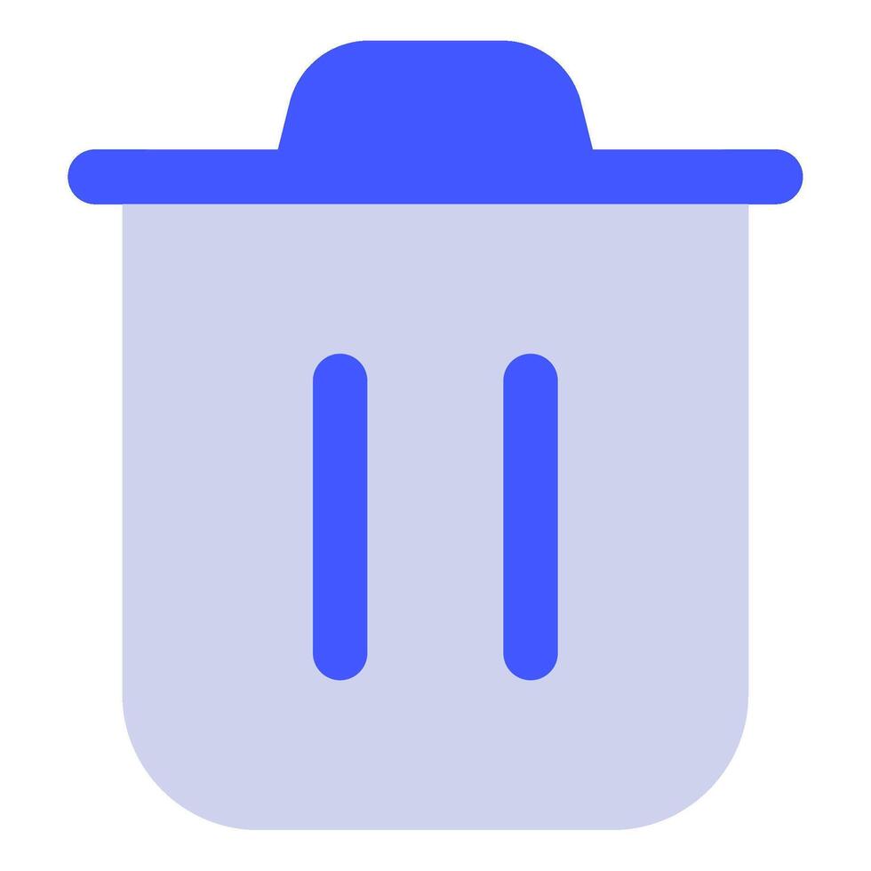 Trash Icon for web, app, uiux, infographic, etc vector