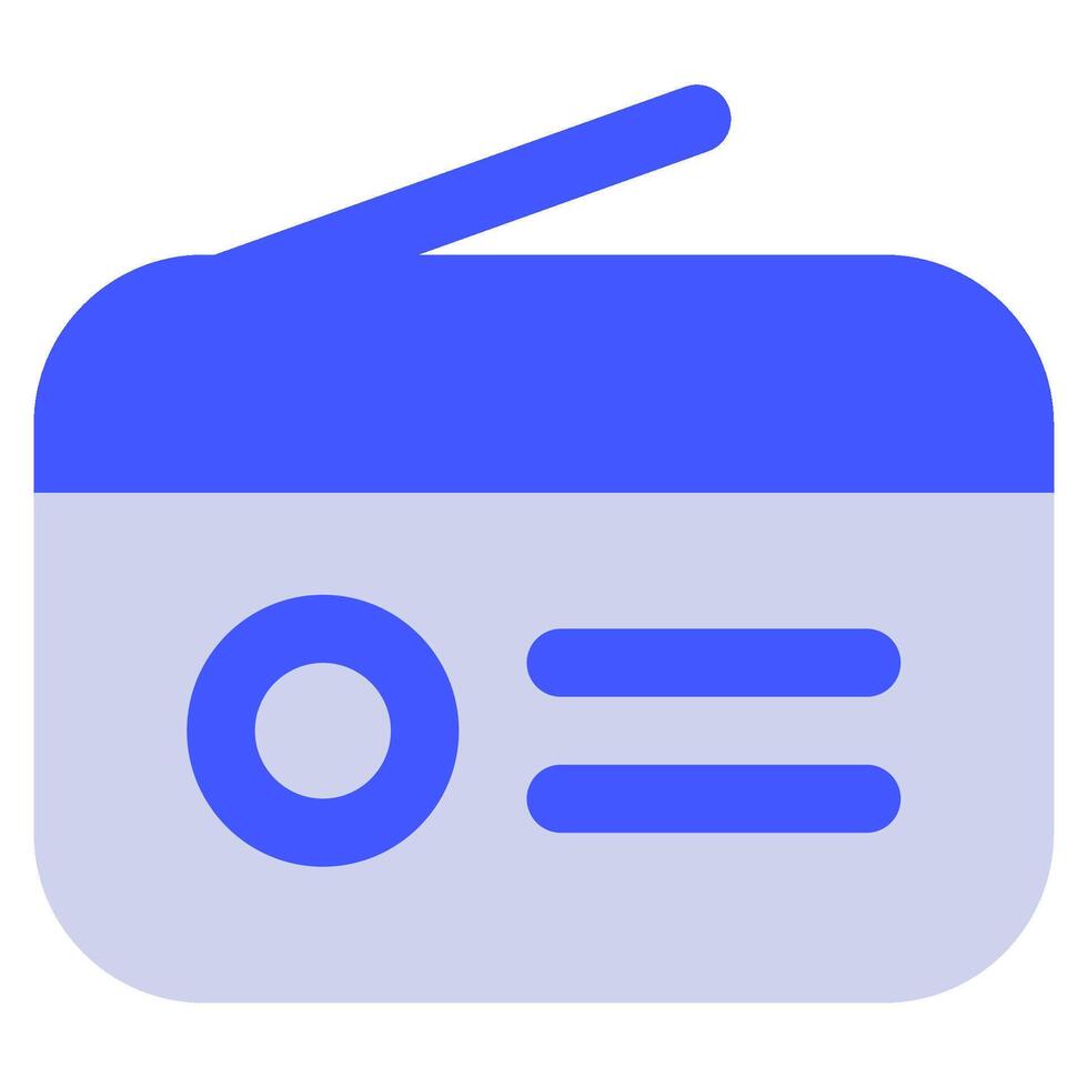 Radio Icon for web, app, uiux, infographic, etc vector