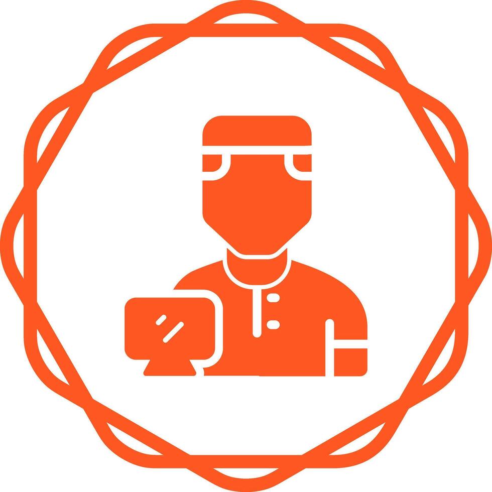 Working Man Vector Icon