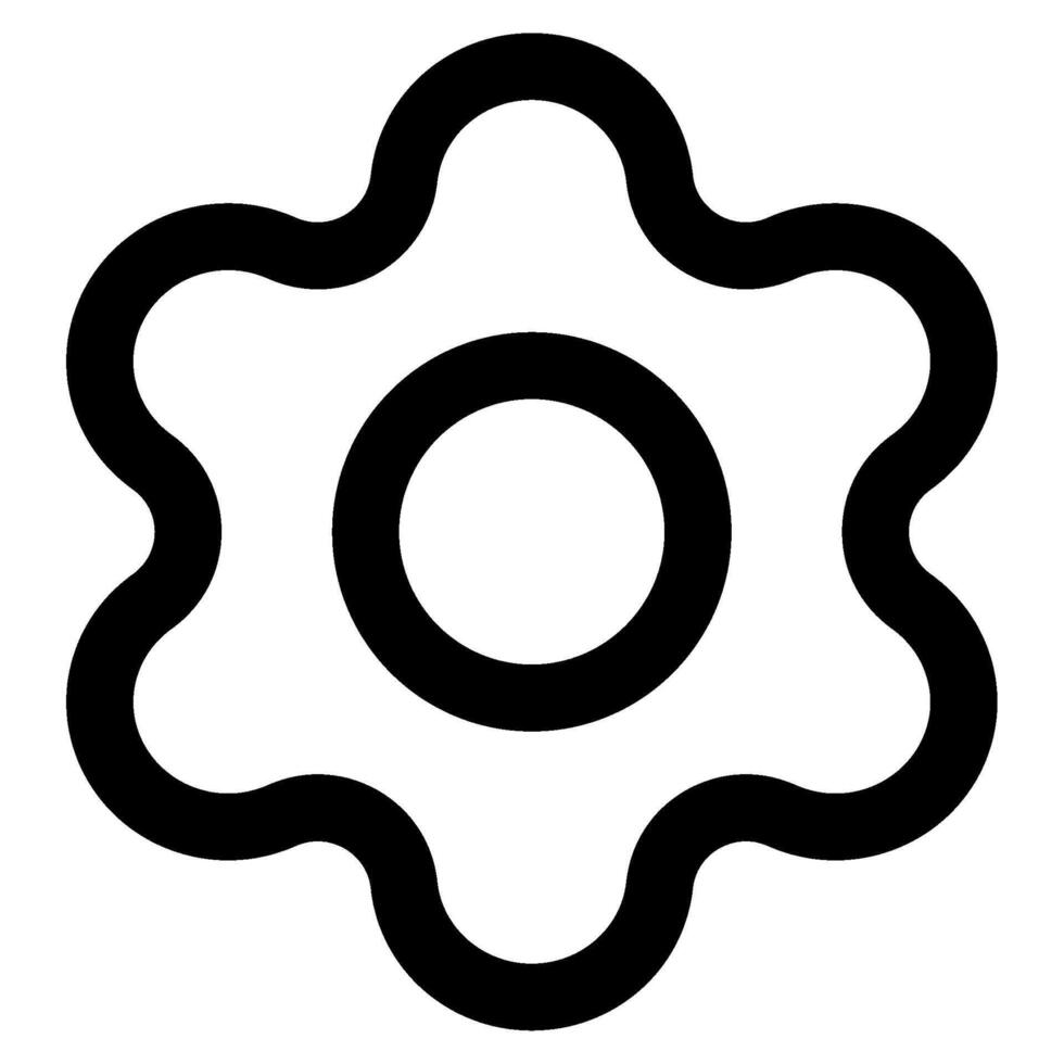 Settings Icon for web, app, uiux, infographic, etc vector