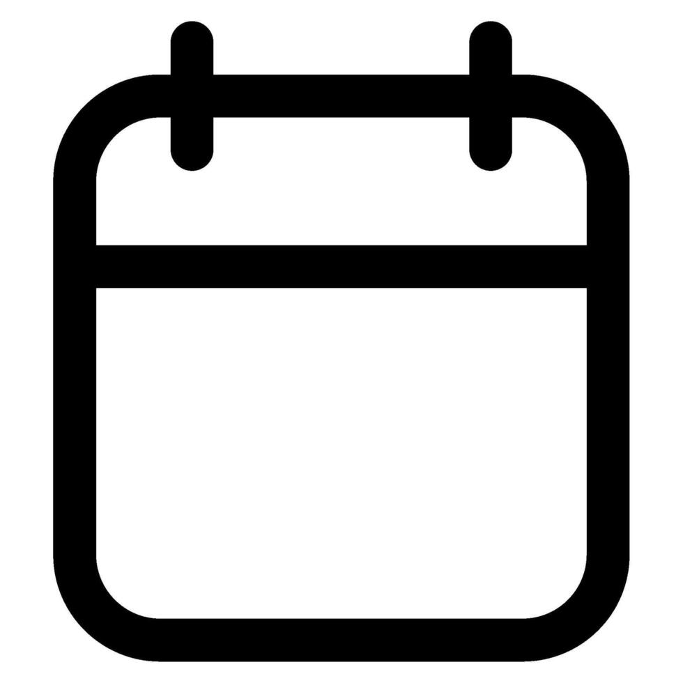 Calendar Icon for web, app, uiux, infographic, etc vector