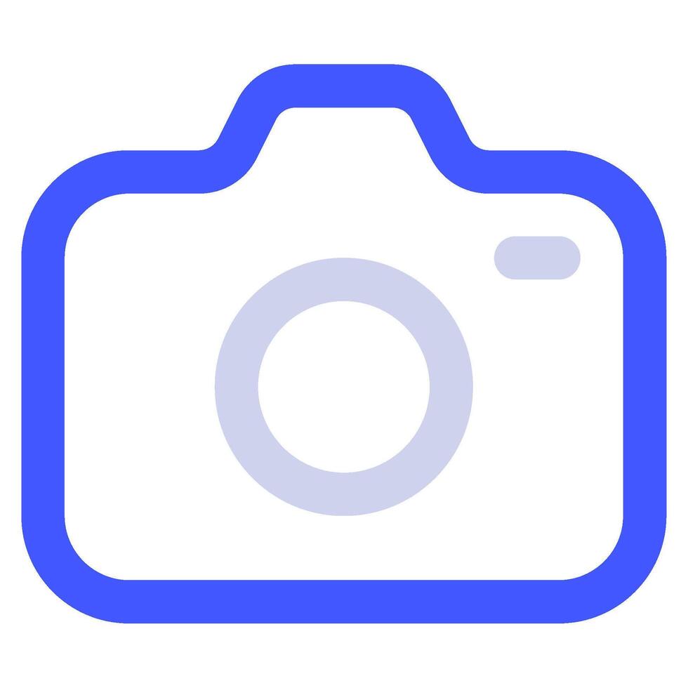 cámara icono para web, aplicación, uiux, infografía, etc vector