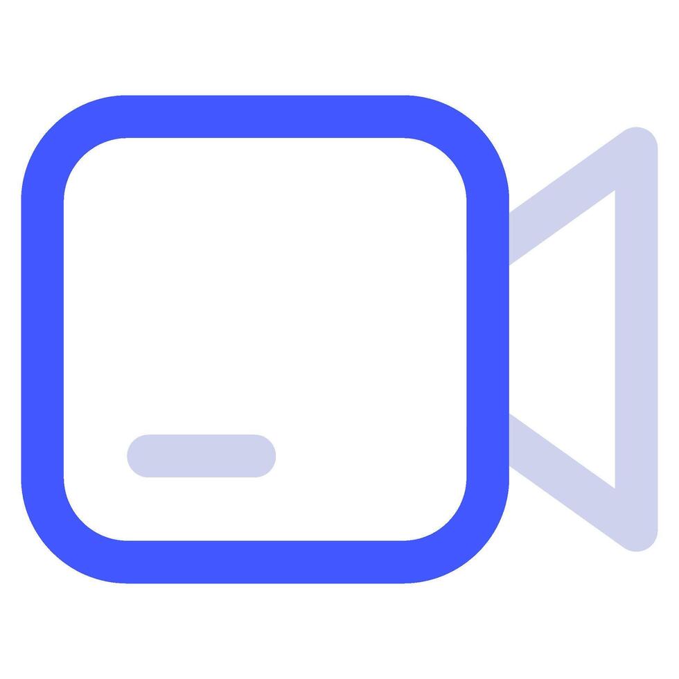Video Call Icon for web, app, uiux, infographic, etc vector