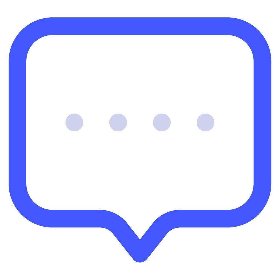 Chat Box Icon for web, app, uiux, infographic, etc vector