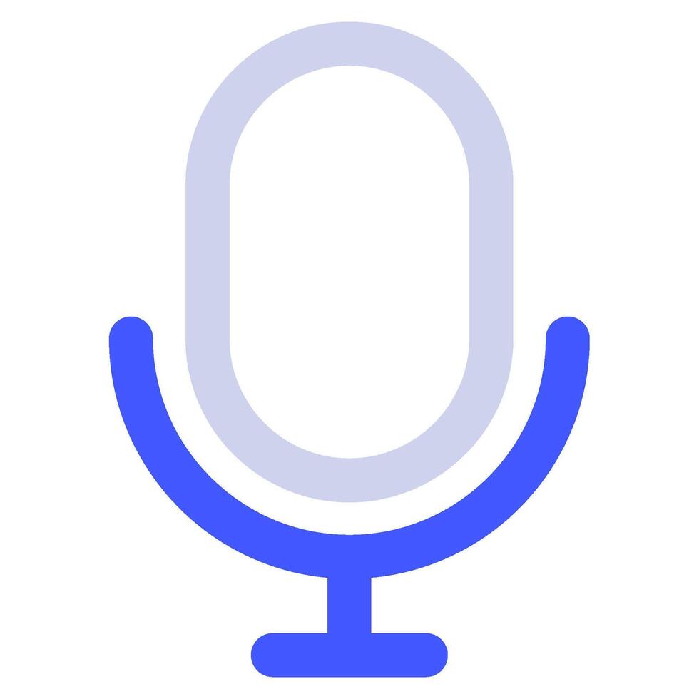 Microphone Icon for web, app, uiux, infographic, etc vector