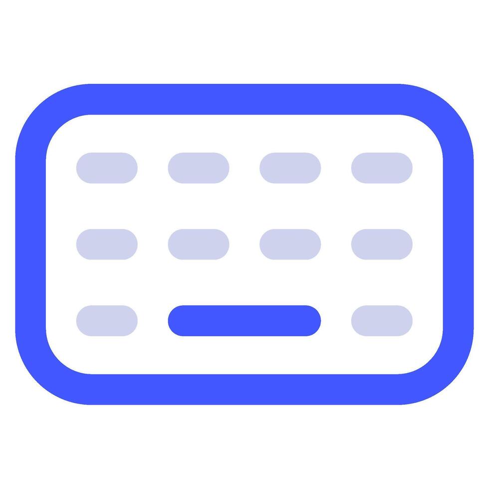 Keyboard Icon for web, app, uiux, infographic, etc vector