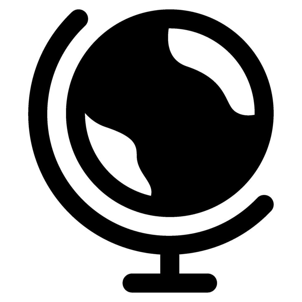 Globe Icon for web, app, uiux, infographic, etc vector