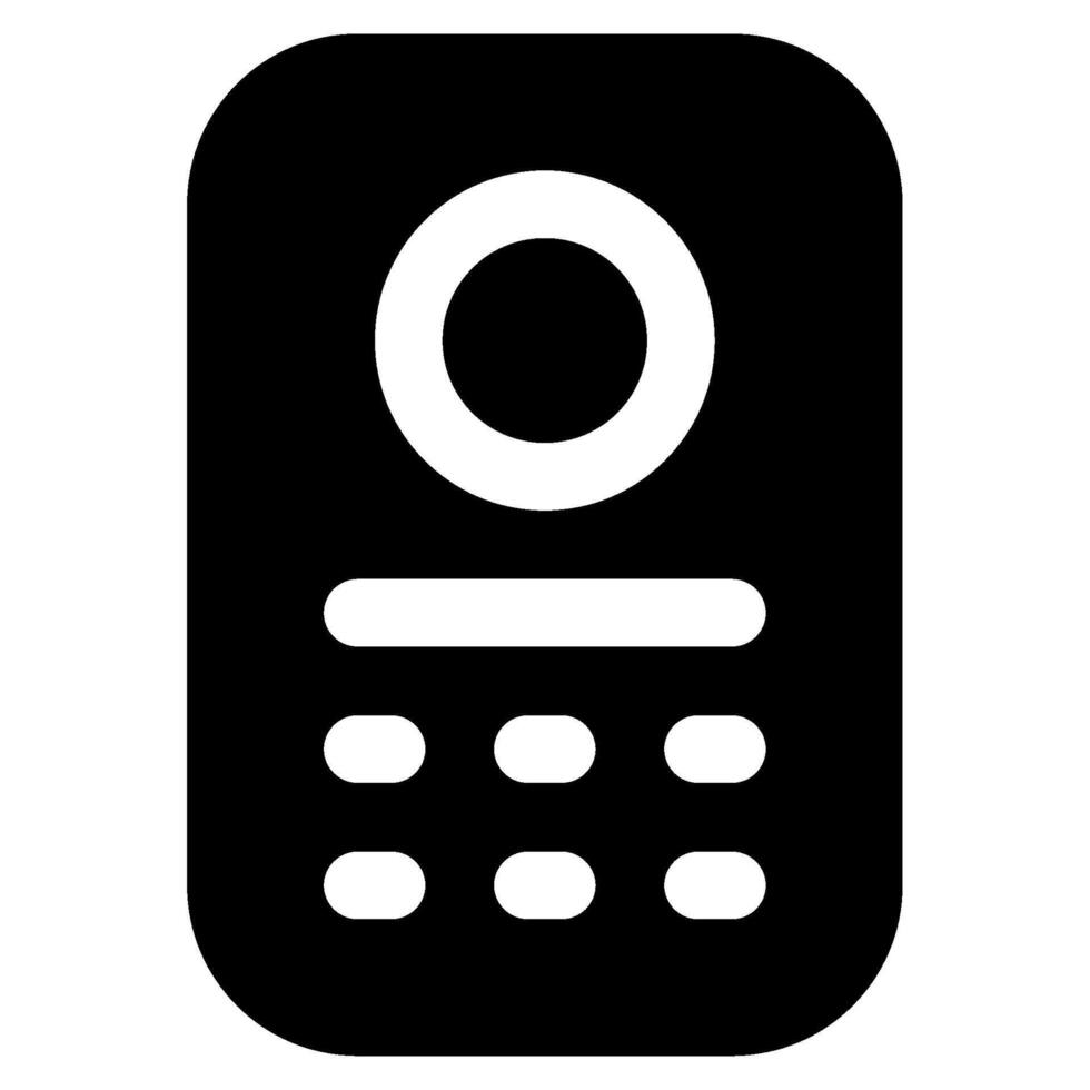 Intercom Icon for web, app, uiux, infographic, etc vector