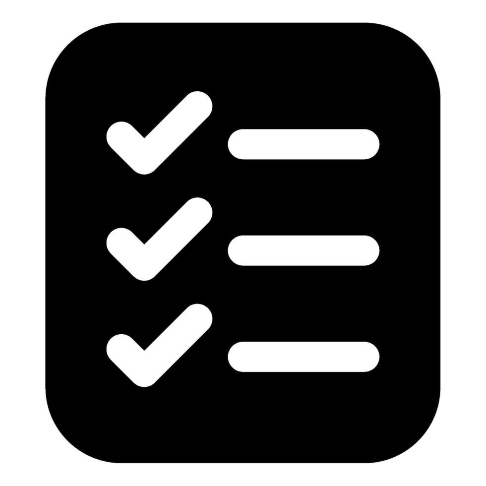 Survey Icon for web, app, uiux, infographic, etc vector