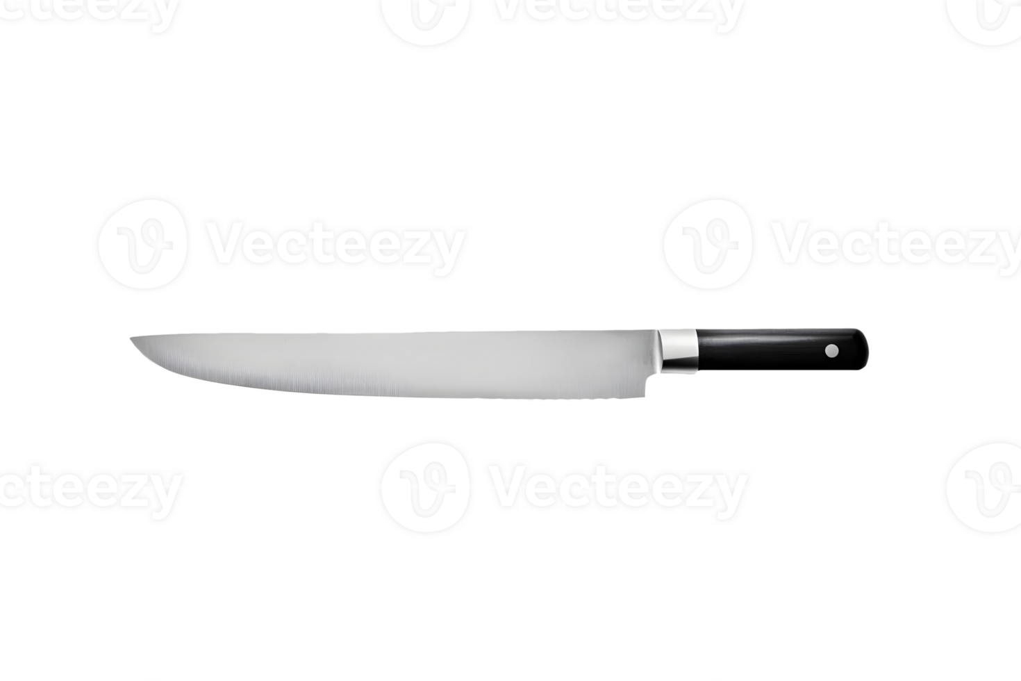 AI generated Top view photo of knife without background png