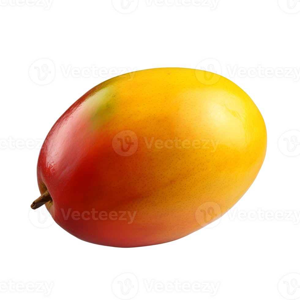 ai genererad stänga upp Foto av mogen och färsk mango utan bakgrund png