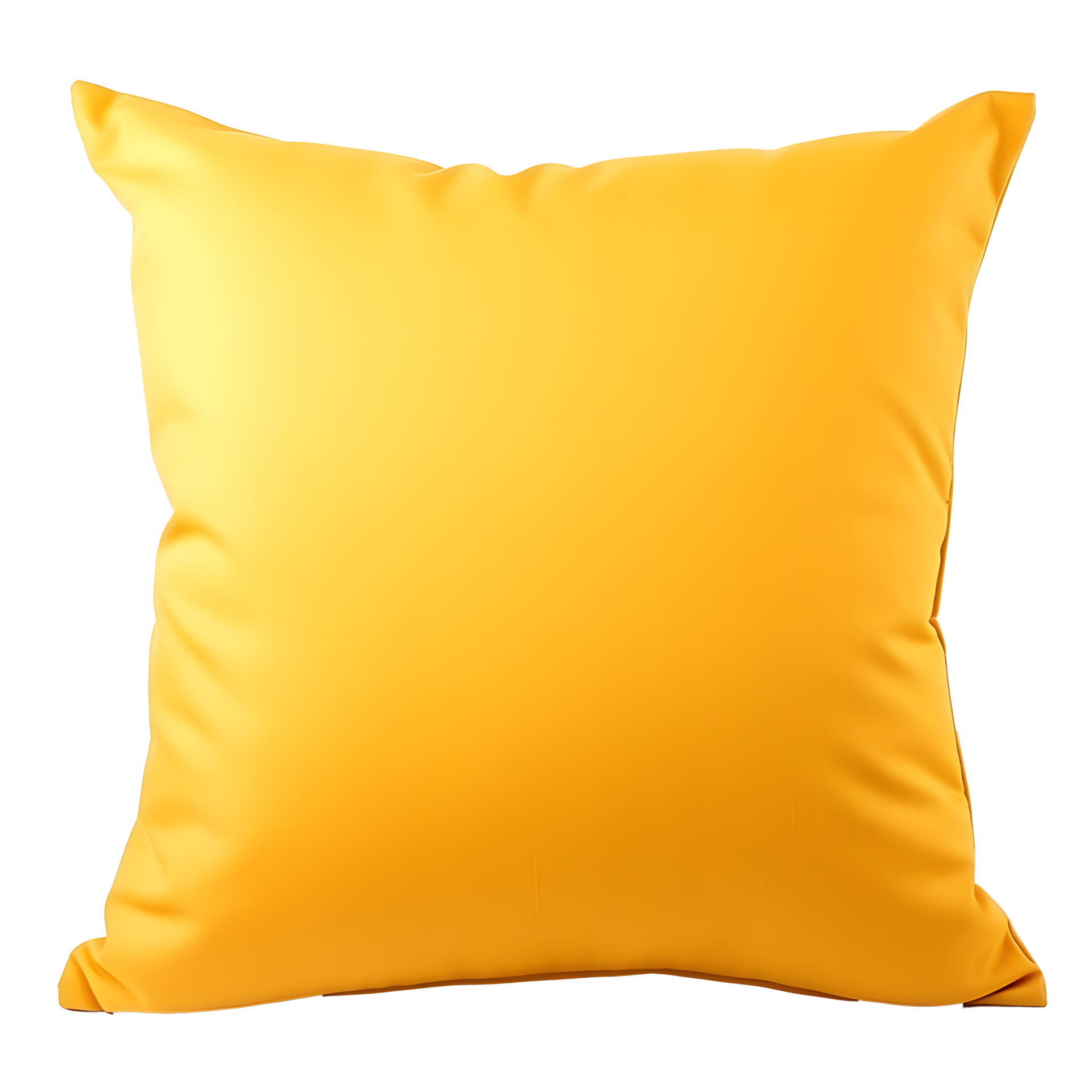 AI generated Photo of yellow pillow without background 37752653 PNG
