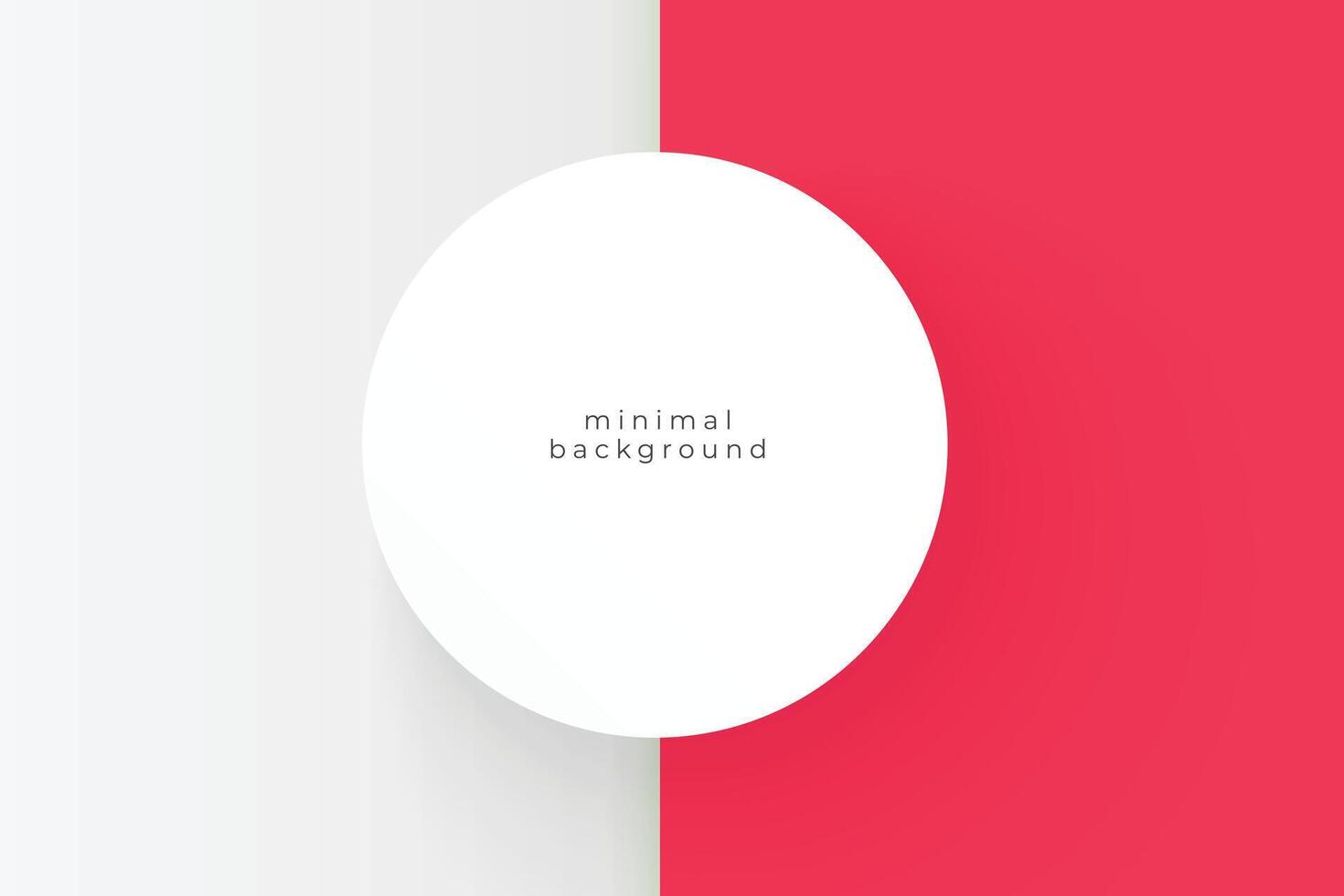 blank and empty banner for a minimalistic and elegant presentation vector