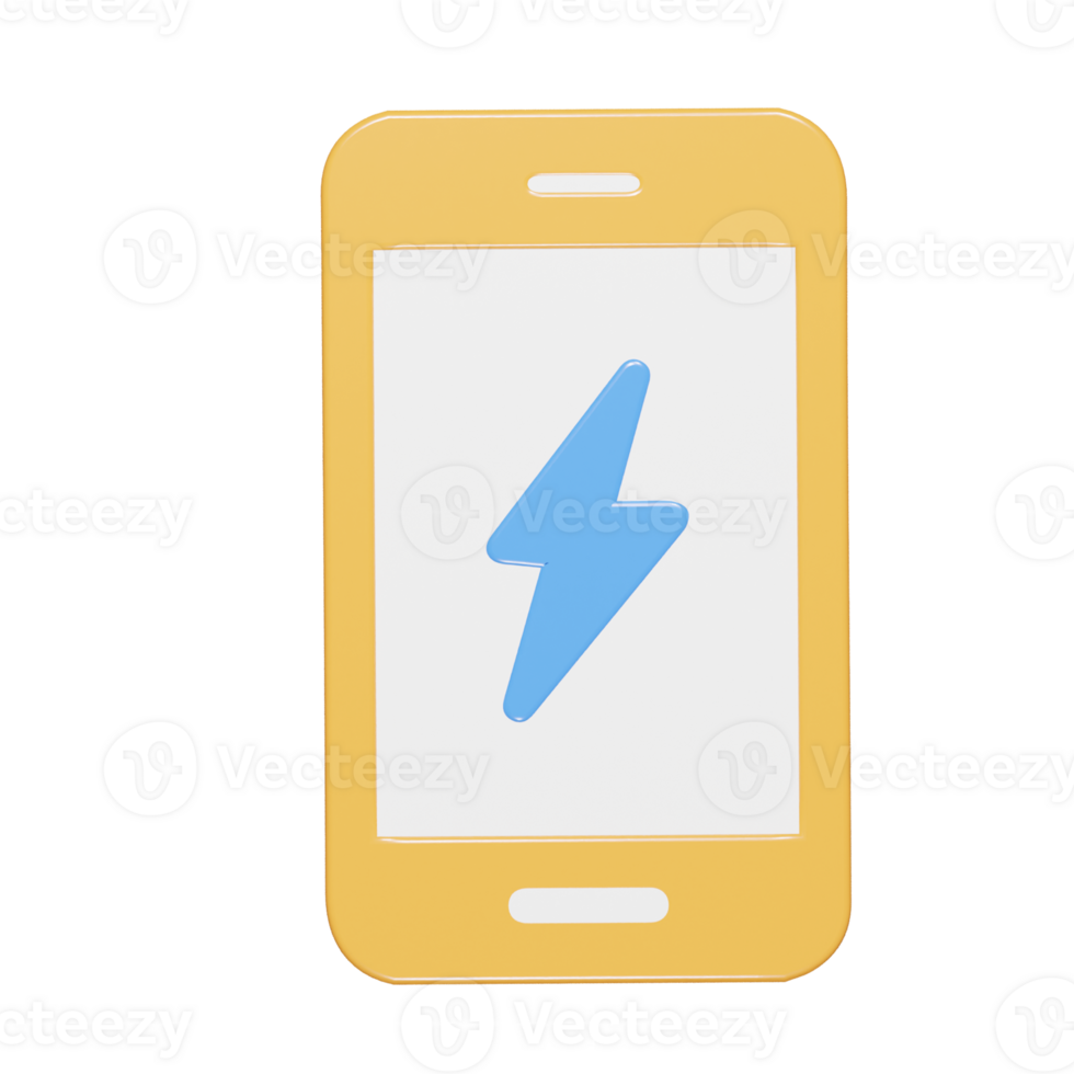 Phone mockup 3d render illustration png