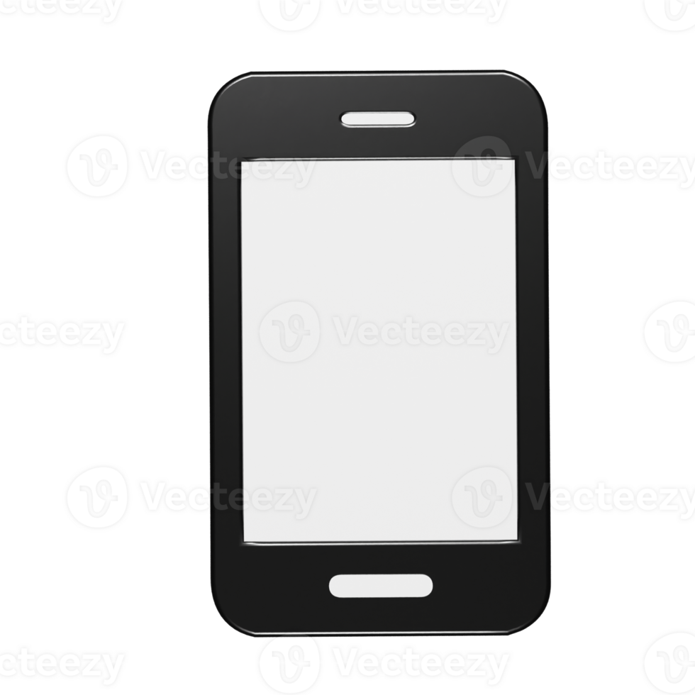 Phone mockup 3d render illustration png