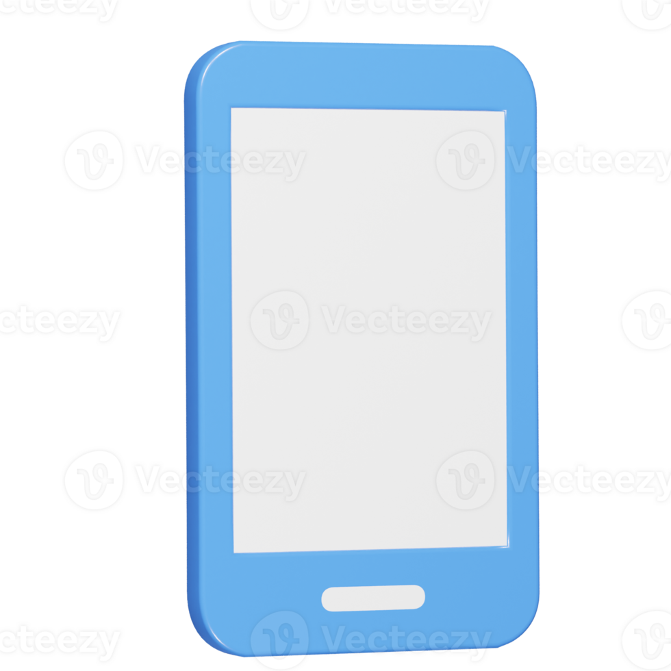Phone mockup 3d render illustration png