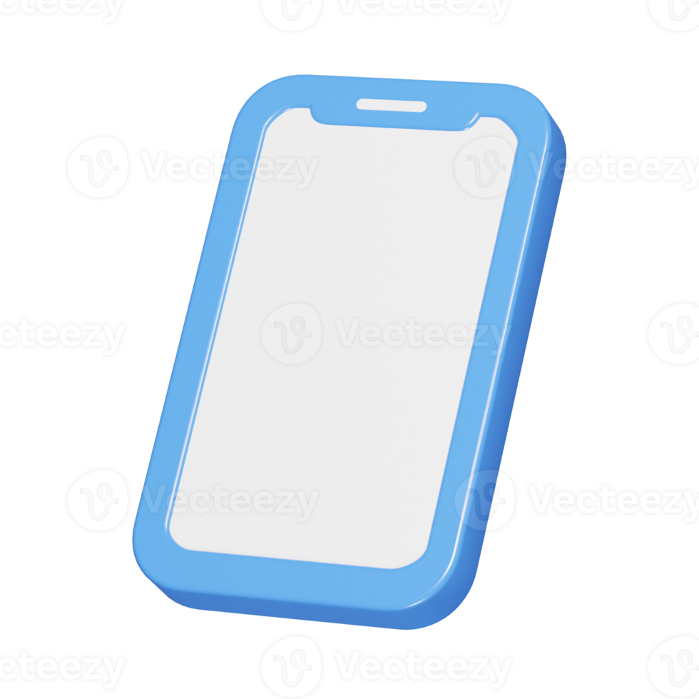 Phone mockup 3d render illustration png