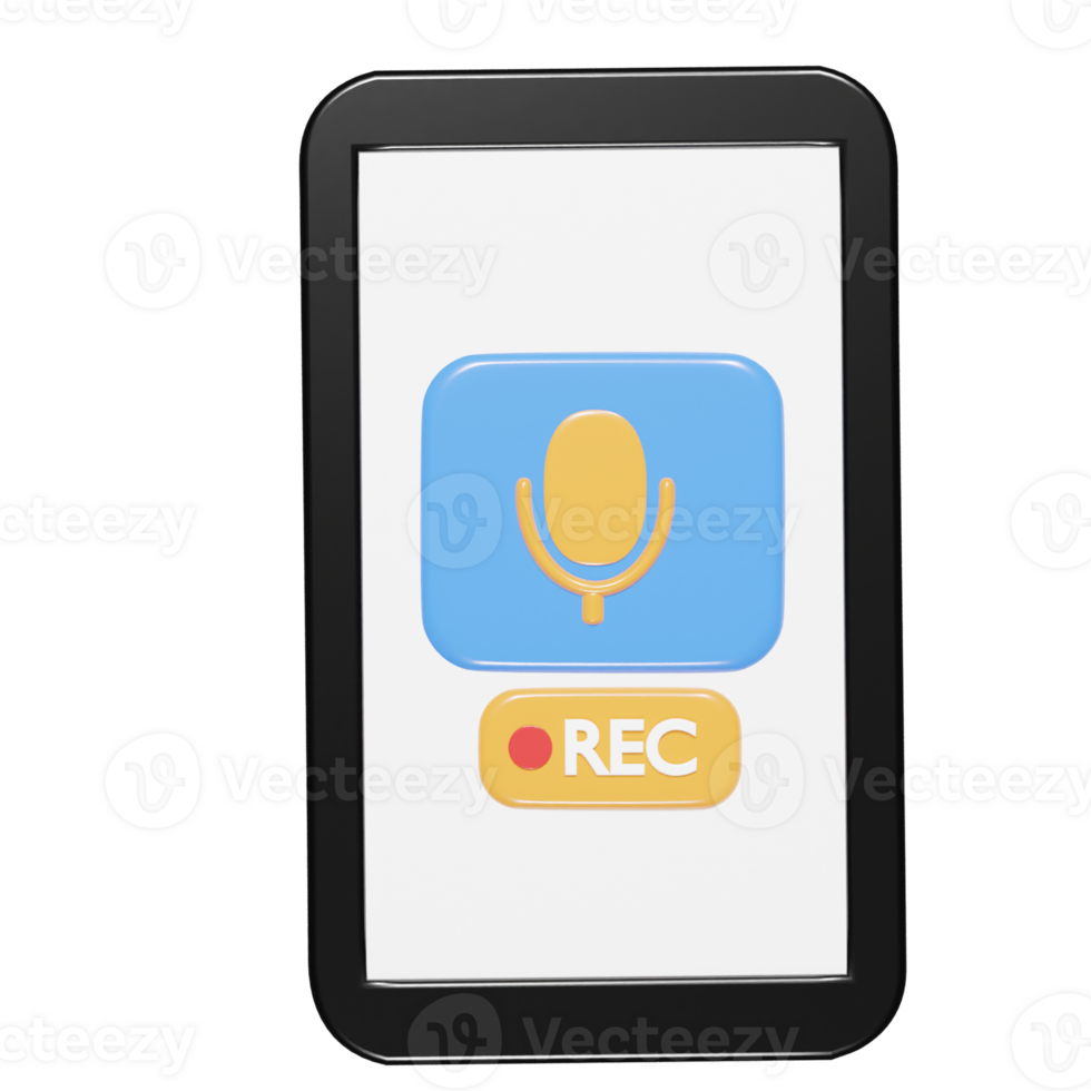 Phone mockup 3d render illustration png