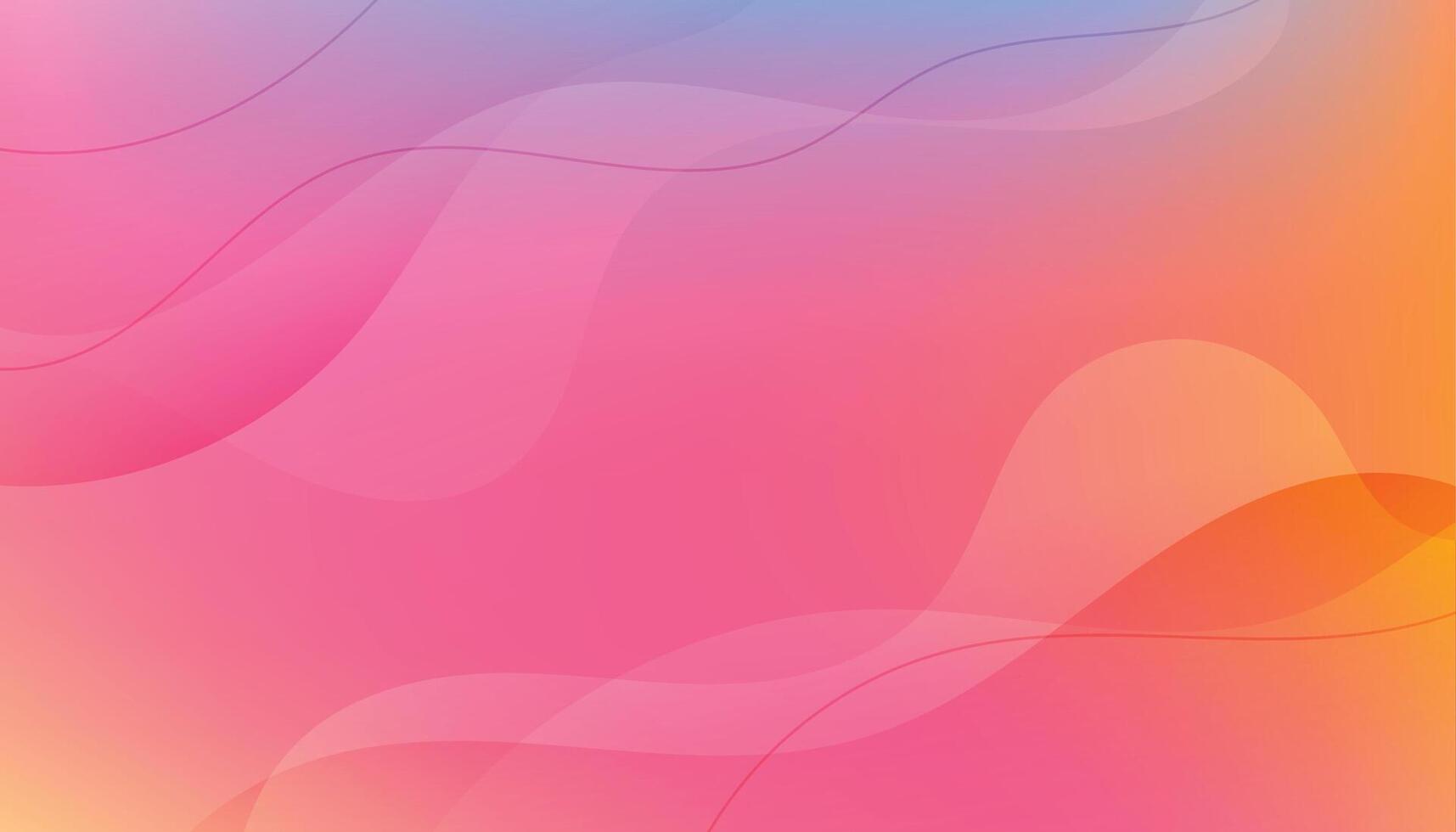 nice colors background with fluid wavy shapes vector