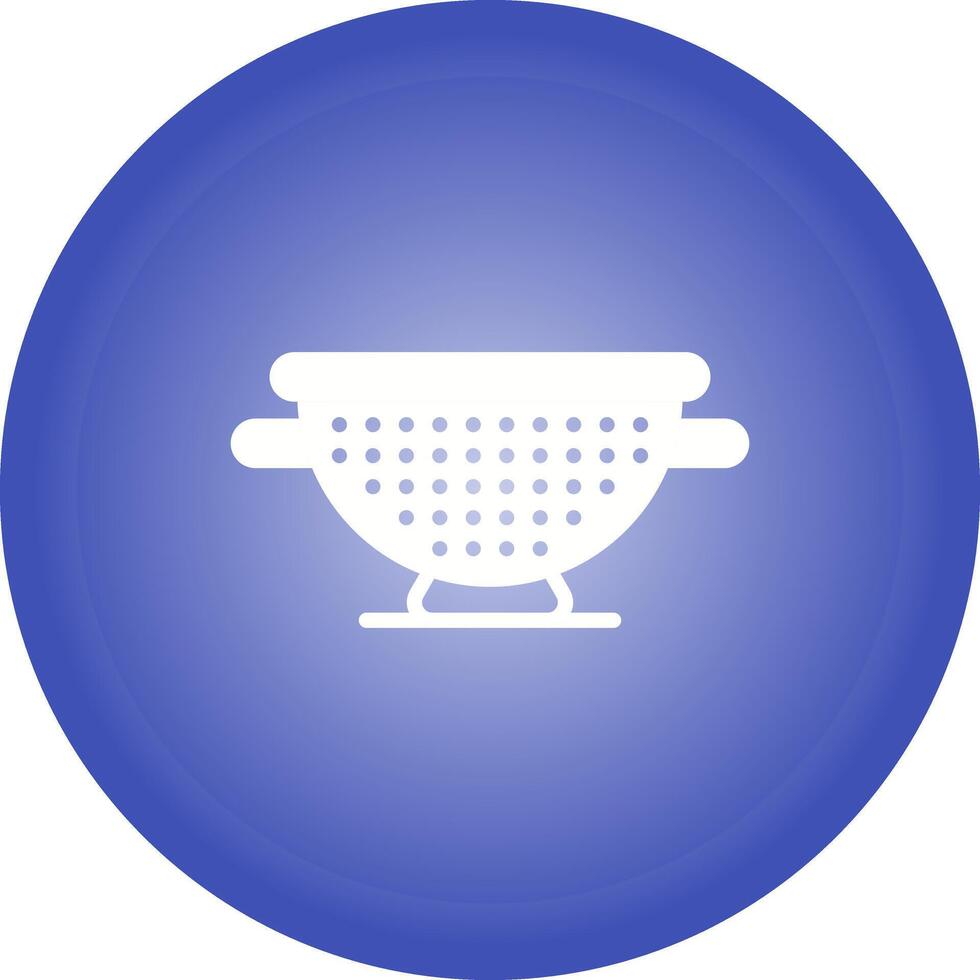 Colander Vector Icon