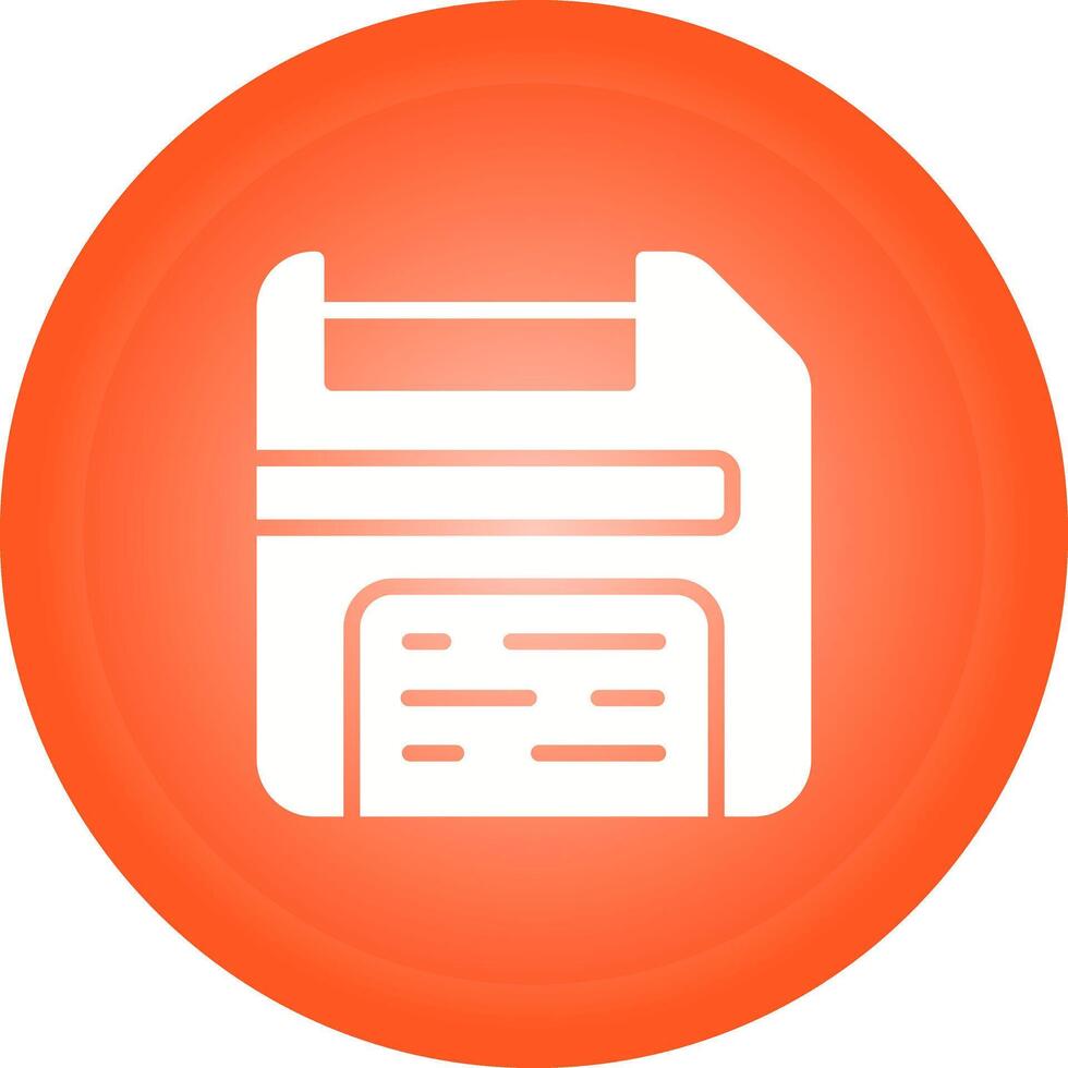 Floppy Disk Vector Icon