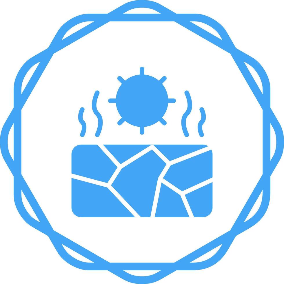Drought Vector Icon