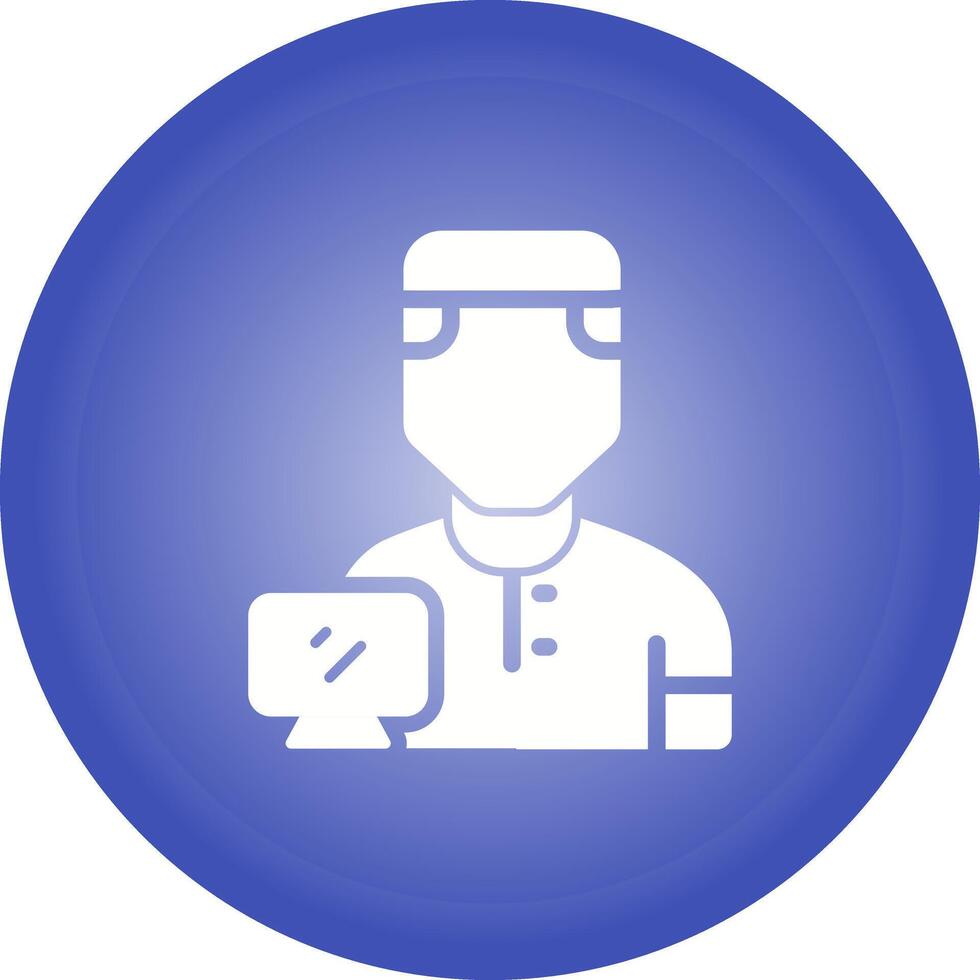 Working Man Vector Icon