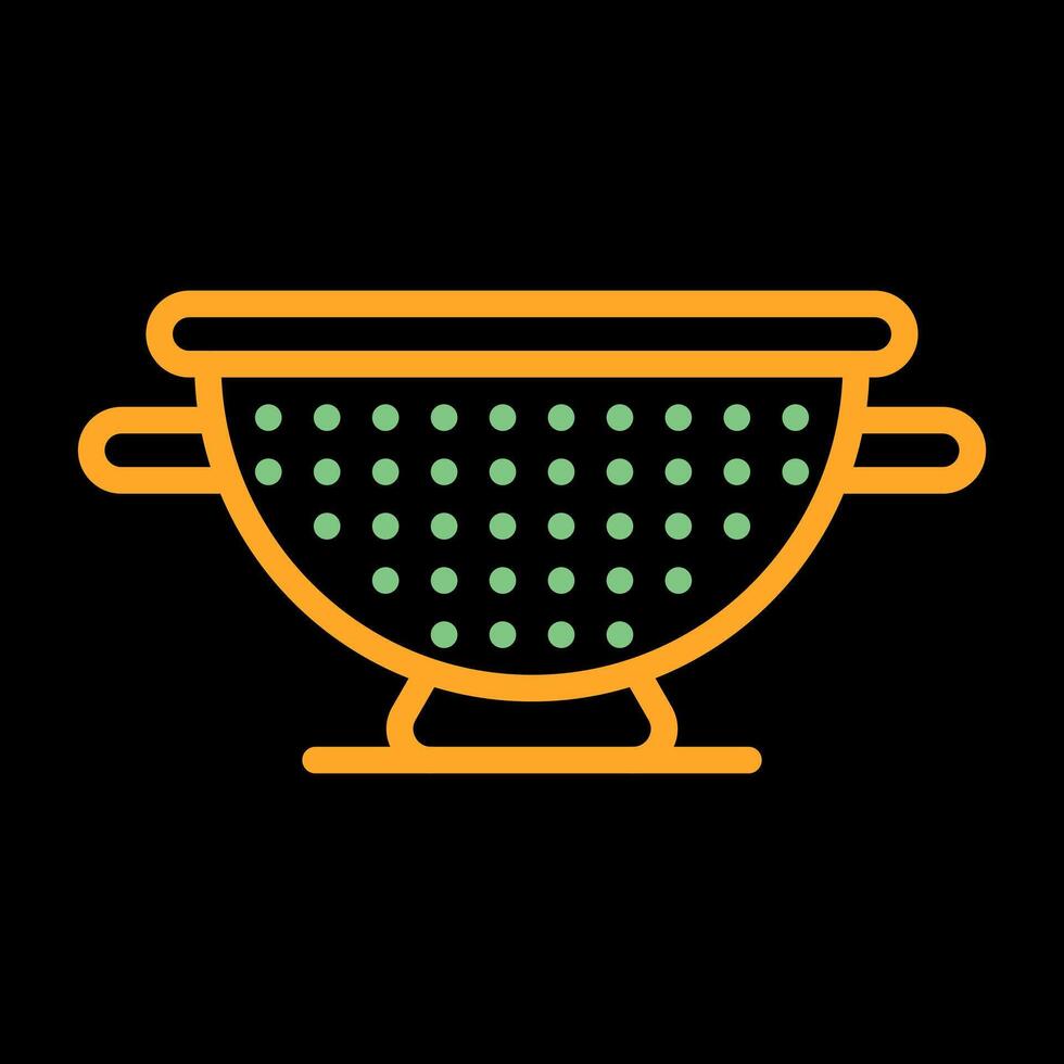 Colander Vector Icon