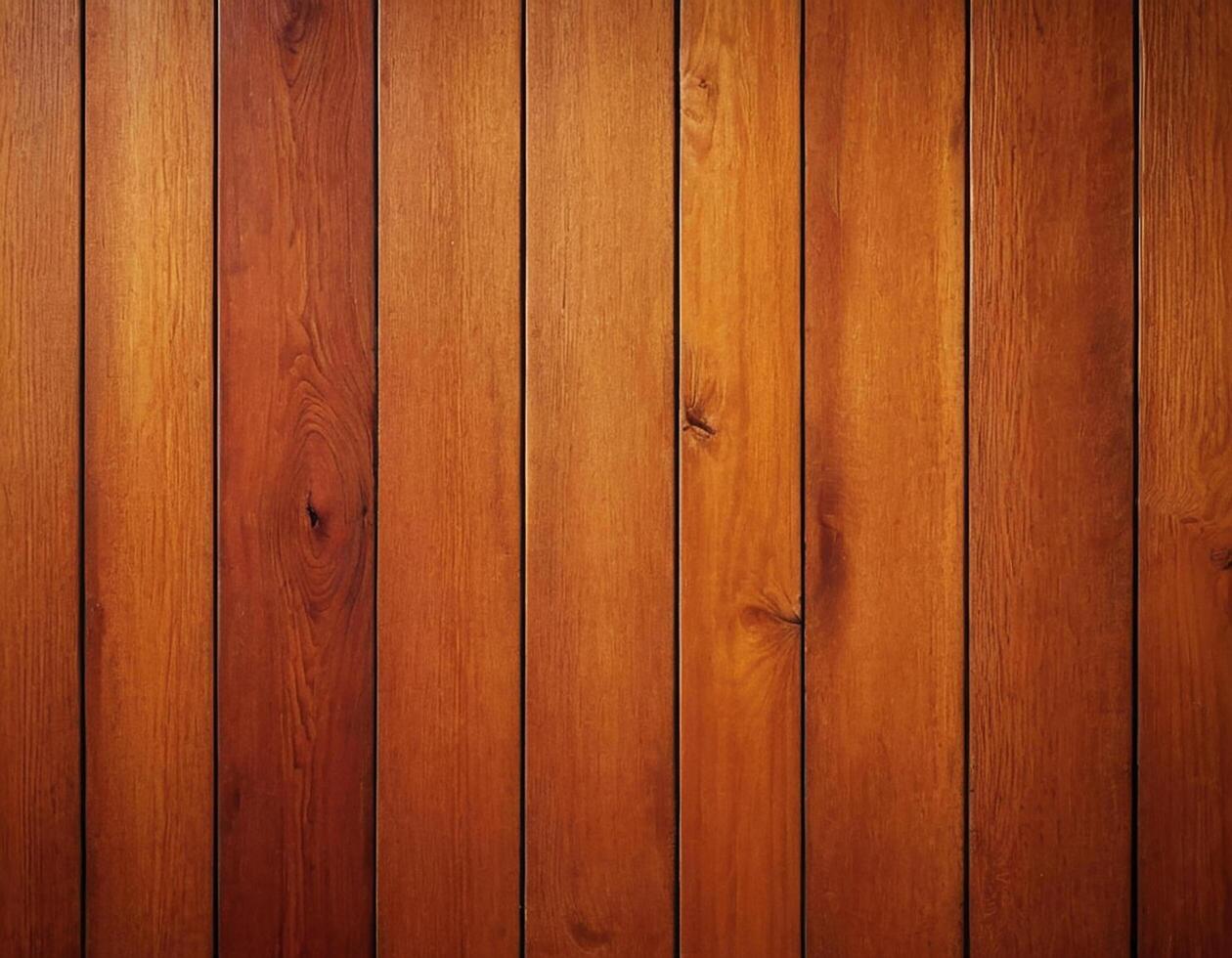 AI generated Full frame shot of wooden floor. Wood paneling. generative ai. photo