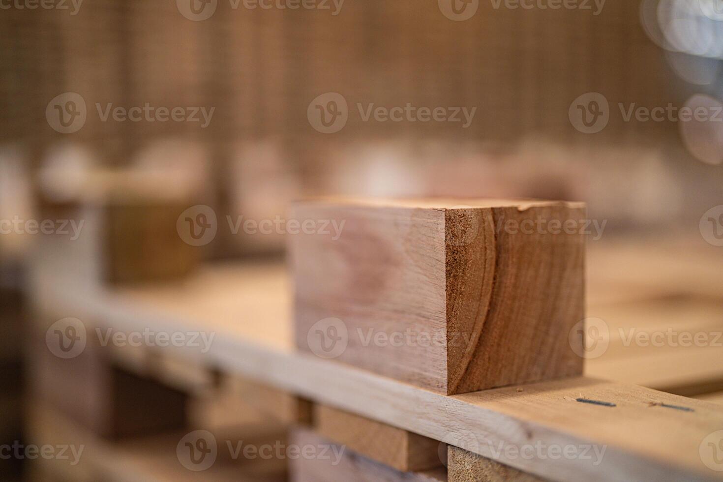 madera caja de madera con antecedentes foto