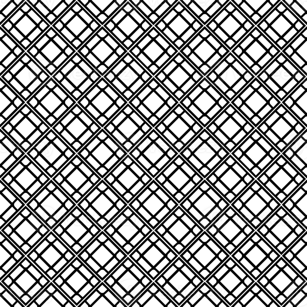 Black seamless abstract pattern. Overlay for background and backdrop. Ornamental design. PNG graphic illustration with transparent background.