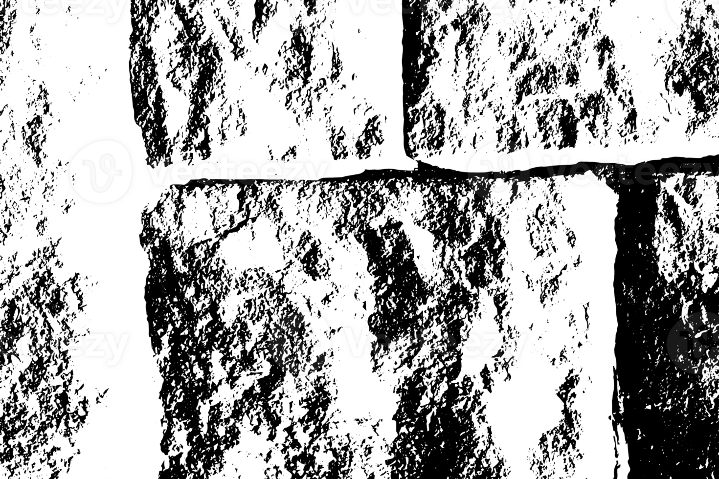Rustic grunge texture with grain and stains. Abstract noise background. PNG graphic illustration with transparent background.