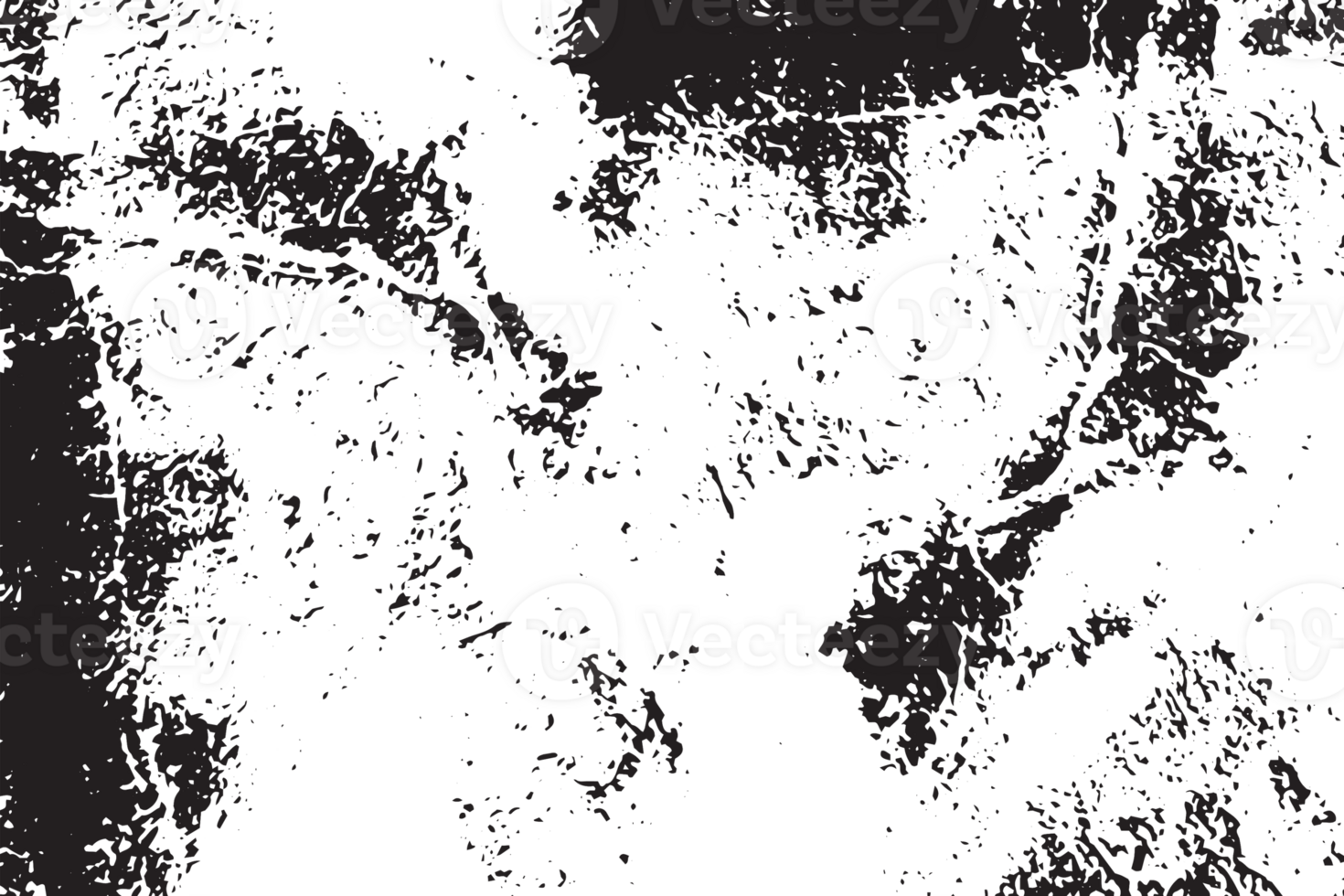 Rustic grunge texture with grain and stains. Abstract noise background. PNG graphic illustration with transparent background.