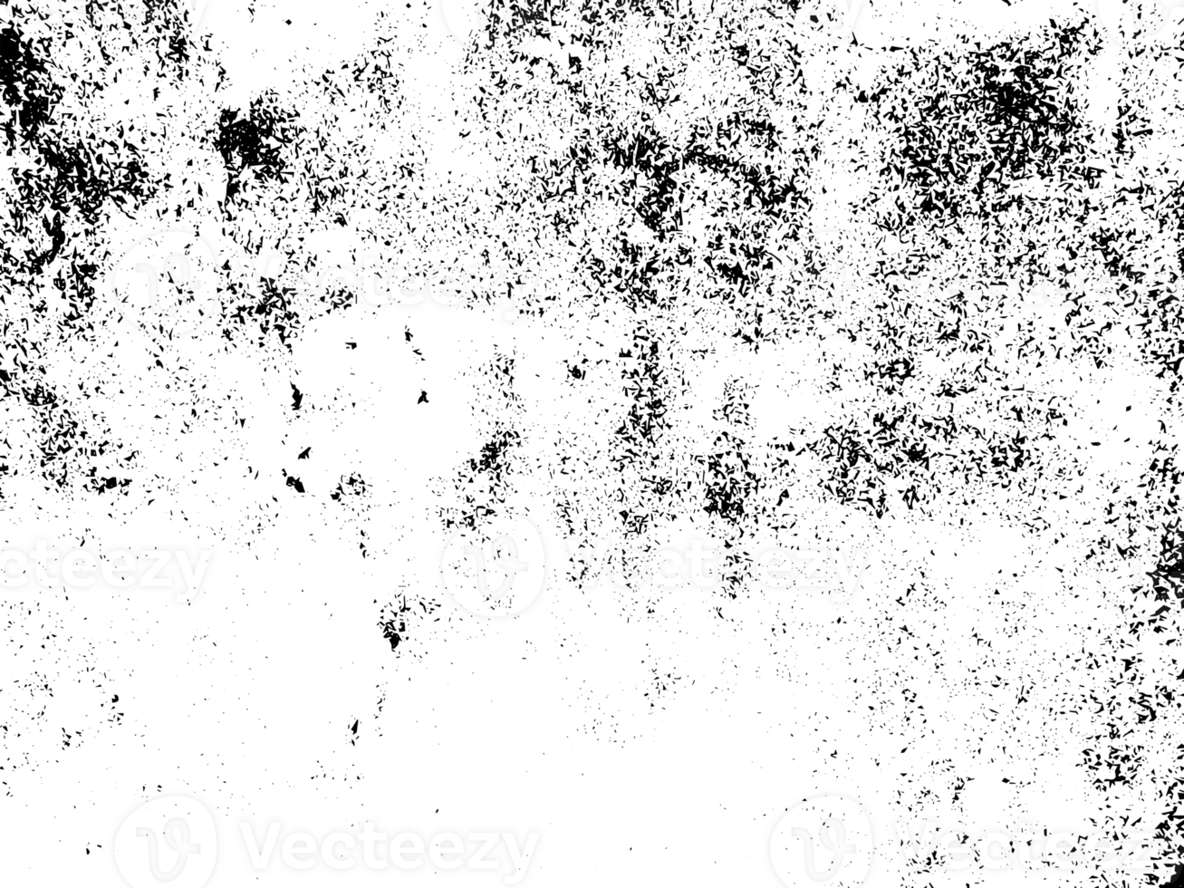 Rustic grunge texture with grain and stains. Abstract noise background. PNG graphic illustration with transparent background.