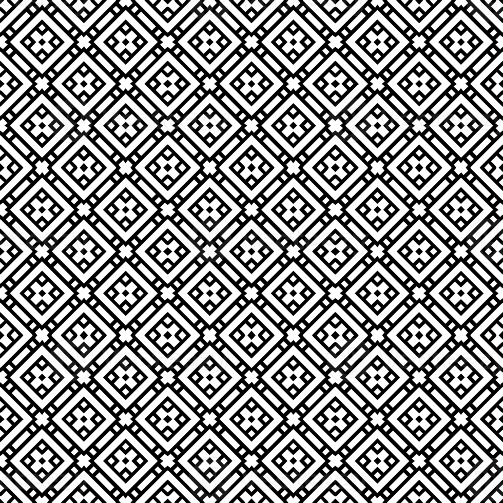 Black seamless abstract pattern. Overlay for background and backdrop. Ornamental design. PNG graphic illustration with transparent background.