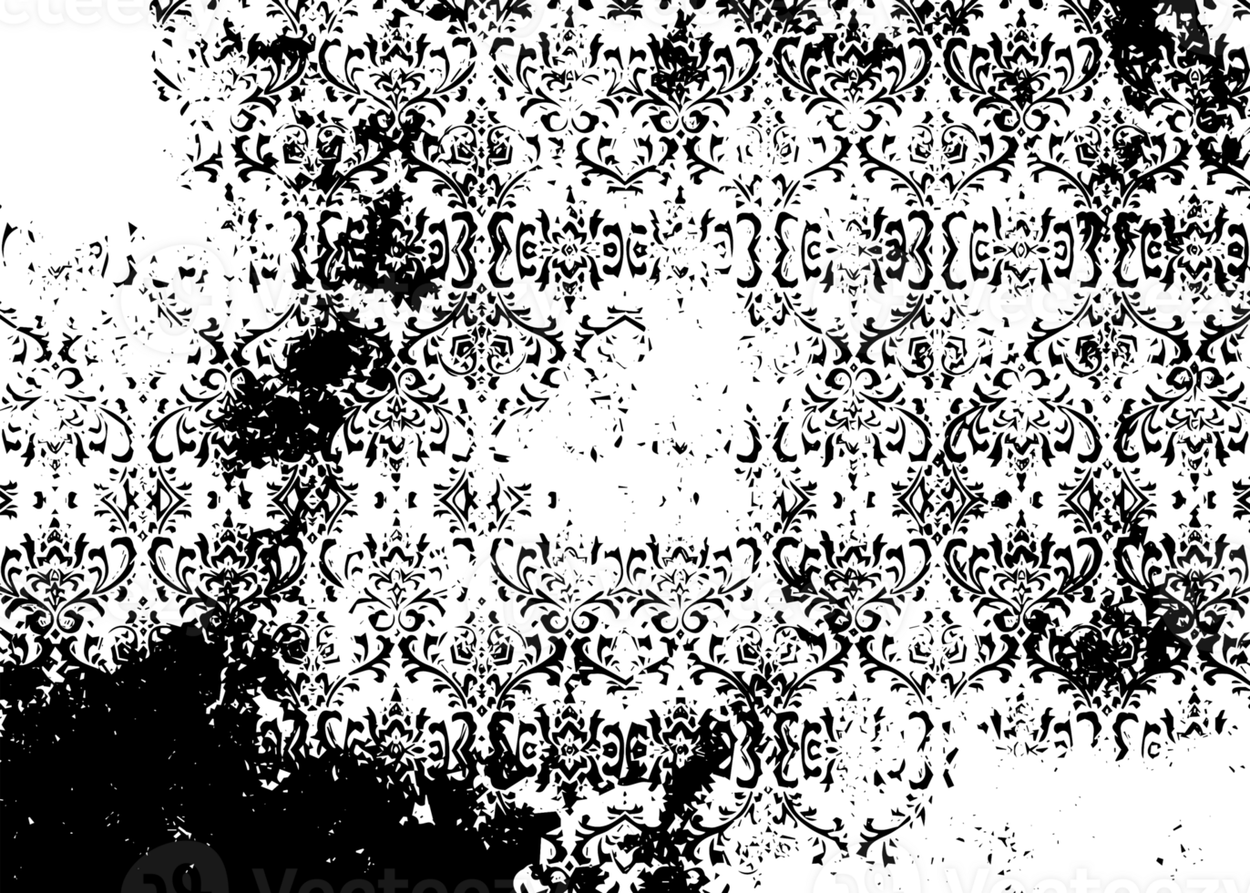 Rustic grunge texture with grain and stains. Abstract noise background. PNG graphic illustration with transparent background.