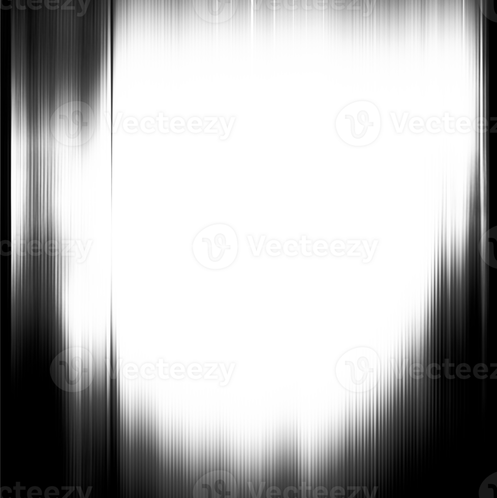 Black and white striped abstract background overlay. Motion effect. PNG graphic illustration with transparent background.
