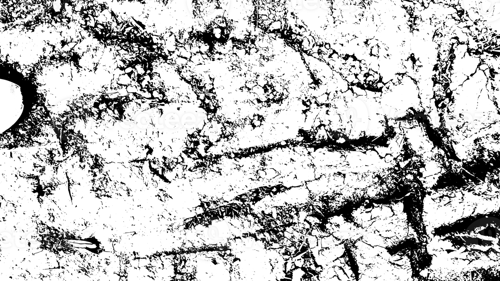 Rustic grunge texture with grain and stains. Abstract noise background. PNG graphic illustration with transparent background.