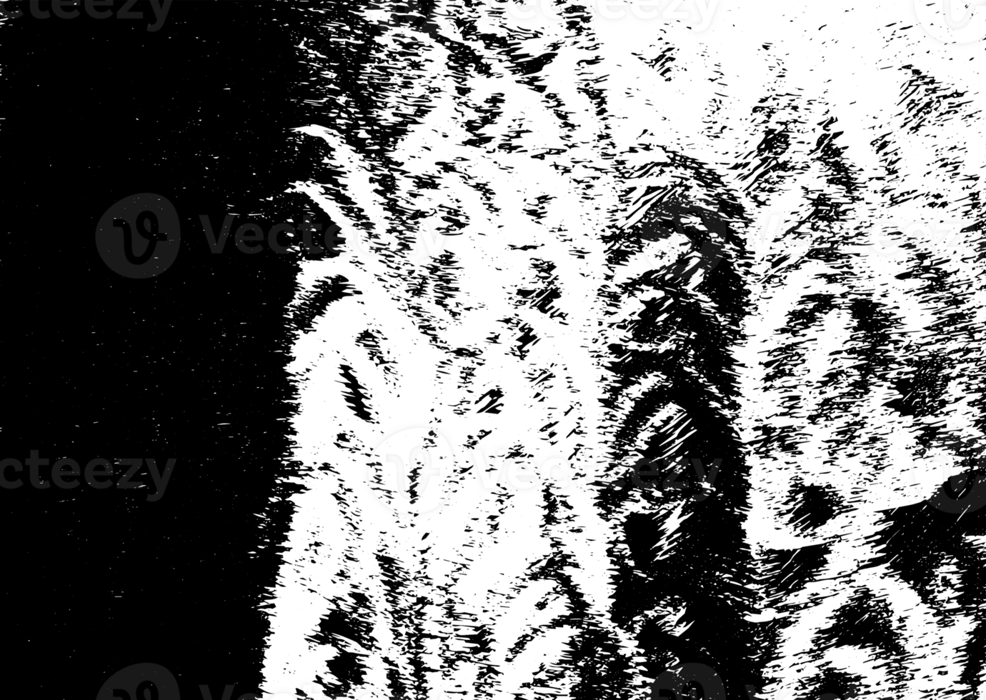 Rustic grunge texture with grain and stains. Abstract noise background. PNG graphic illustration with transparent background.